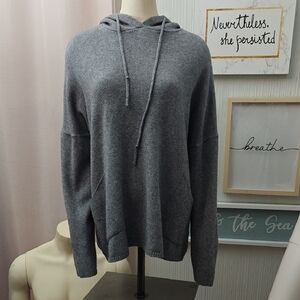 CHARLIE B Gray Hooded Sweater for Men